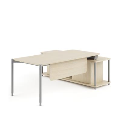 FLEX Gestor Executivo Estação de Trabalho Mobiliário de Escritório Design elegante com gavetas fecháveis