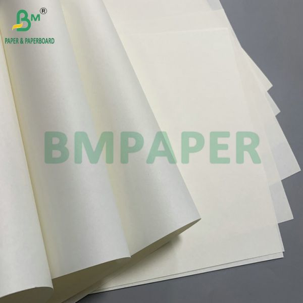 Smooth High Bulk Ivory 80gsm 100gsm Woodfree Paper For Notebook Pages