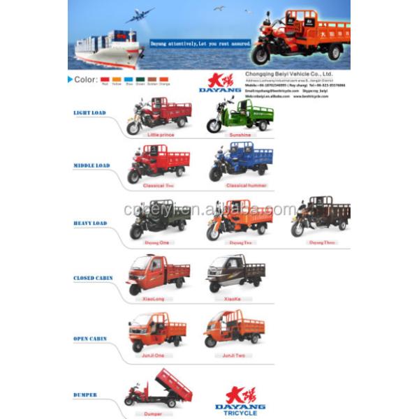 2016 китайский бар скутер тяжелое грузовое трехколесо велосипед грузовой грузовой грузовик в Алжире 12В