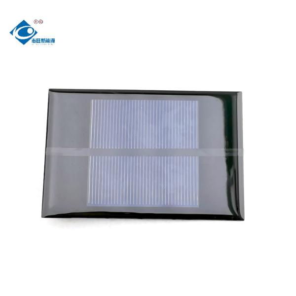 0.9W Mini Epoxy Resin Solar Panel 0.5V Customized Poly Water Proof Solar Panel ZW-6495-0.5V