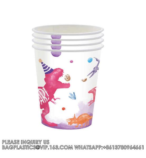 Dinosaur Theme Party Tableware Set Birthday Party Paper Plates Cups Disposable Kids Birthday Party Decoration