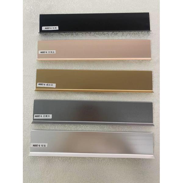 Aluminum Skirting Board for Living Room Floor Wall Cover LED Light Channel Profile