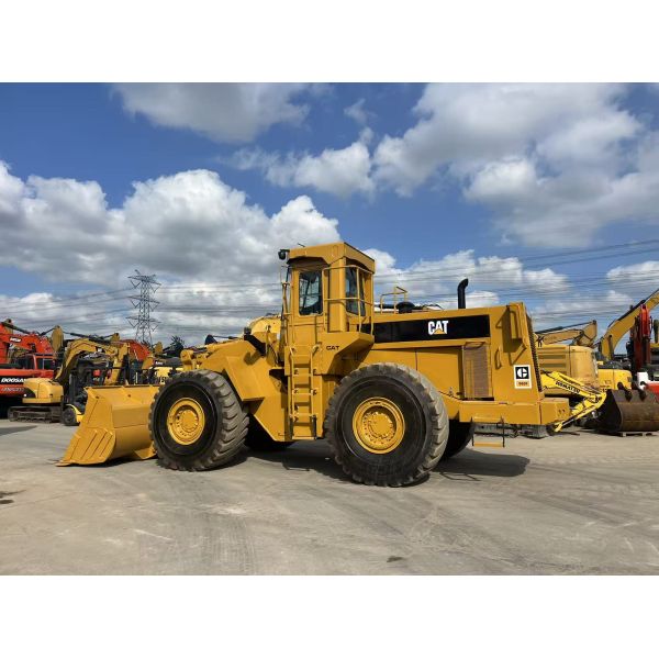 Second hand construction equipment used Caterpillar 980F wheel loader