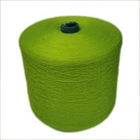 Poliéster de nylon alto de tecelagem da viscose 21% 29% da elasticidade 50% da linha do fio girado do núcleo do bordado