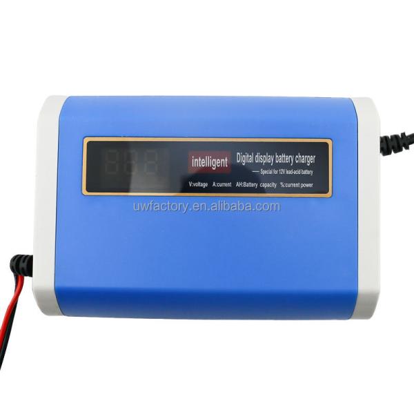 12V/24V Motorcycle Battery Charger 10a Automatic Repair Multi- Charger for Lead-Acid Battery