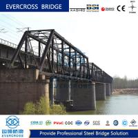Ponte de travessia de aço de comprimento curto Ponte de travessia ferroviária de faixa única