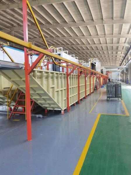 異形状製品向け昇降コンベア塗装ソリューション生産ライン