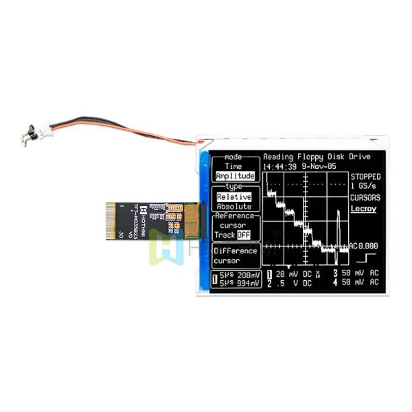 3.5 inch IPS Monochrome LCD Panel 240x320 Px Sunlight Readable High Contrast