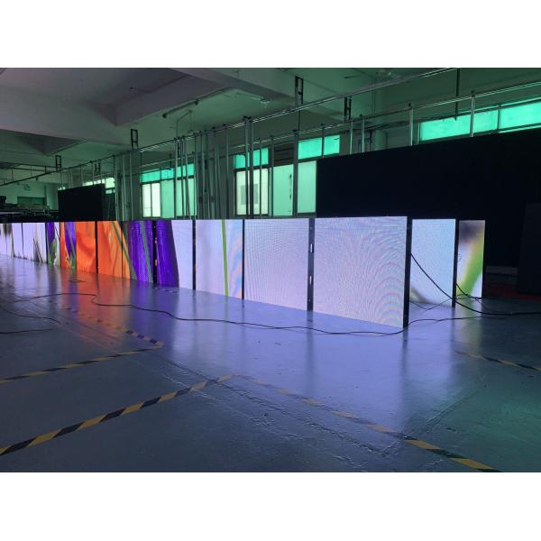 Gabinete interior ligero inconsútil del RGB P4 LED con la fuente de alimentación de la energía de G