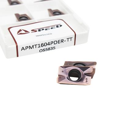 A trituração do carboneto introduz ferramentas de gerencio do carboneto Indexable do CNC de APMT1604PEDR H2 TT