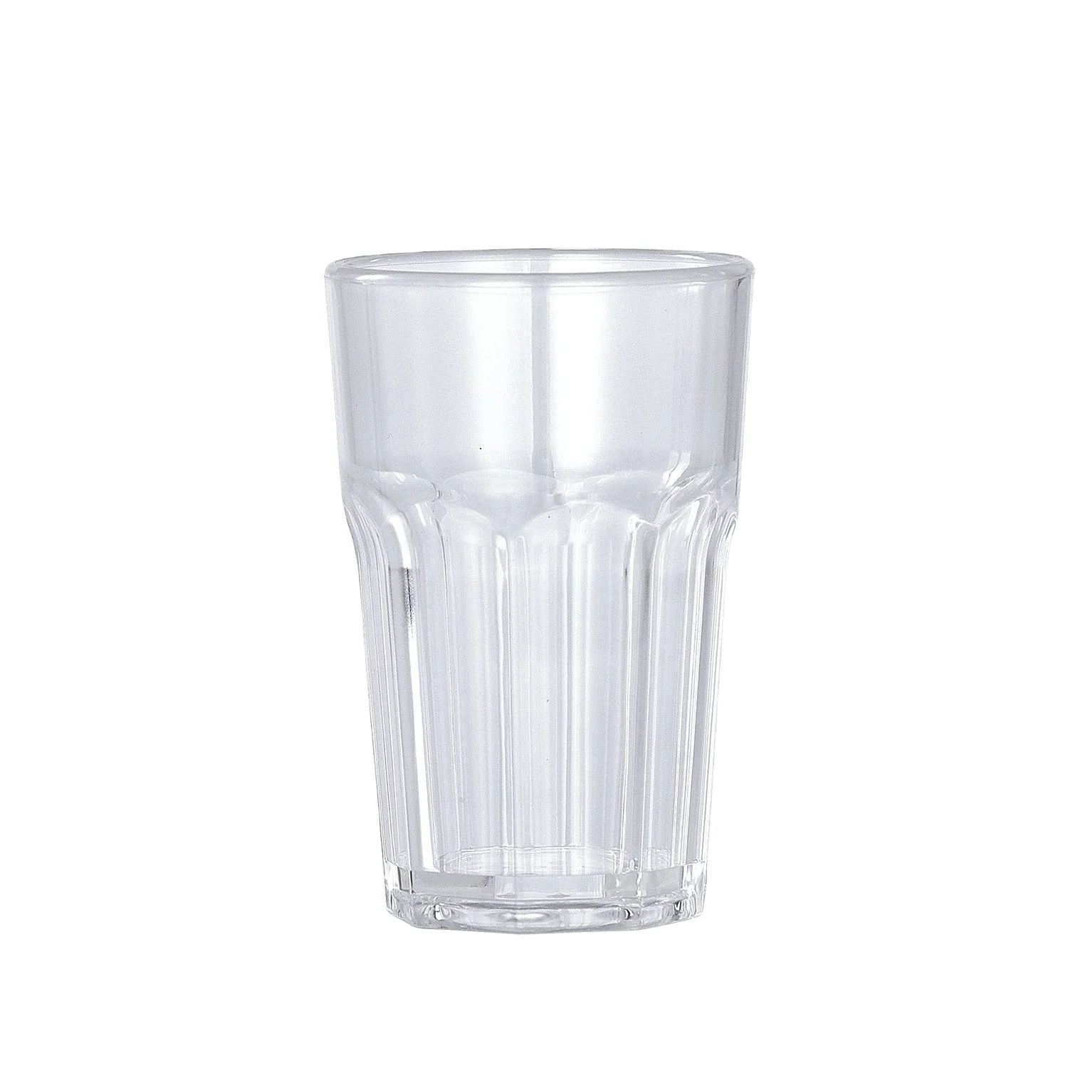 Clear 200ml Custom Plastic Shot Glasses High Octagon PC PS Reusable Drinking Cup