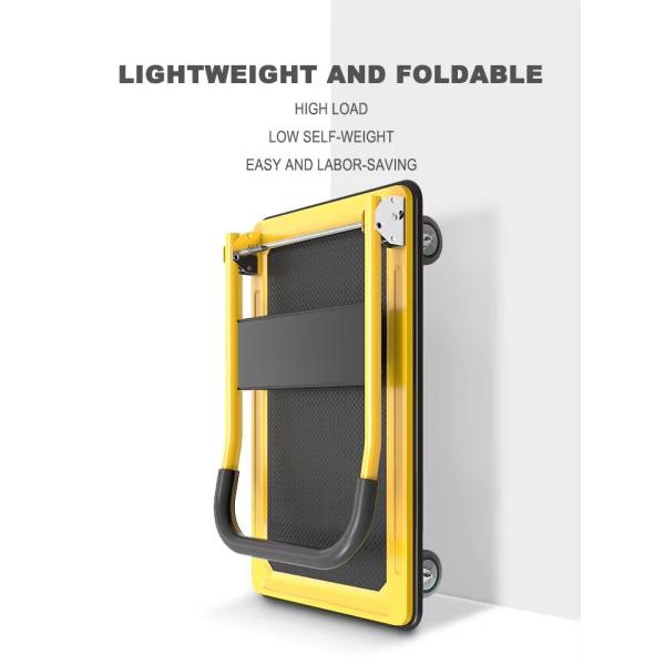 150кг L73cm*W47cm*H98cm Платформа грузовик складной платформы грузовик толкать Долли многофункциональный тяжелый склад складной
