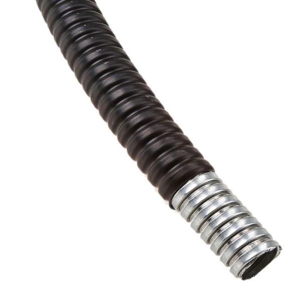 PVC Galvnaized Flexible Conduit And Fittings Electrical Conduit System  Easy Installation