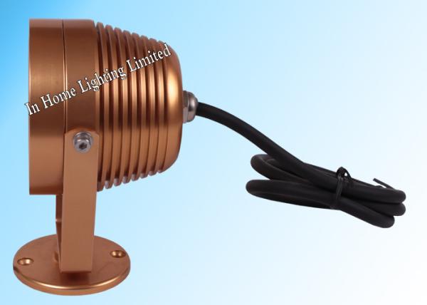 A luz 24VDC RGB 3in do diodo emissor de luz do jardim 1 conduziu o CE exterior RoHS das luzes garantia de 3 anos