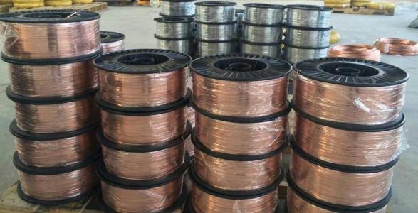 1.8x0.7mm Copper Stitching Wire , Stong Corrosion Resistance Galvanized Flat Wire