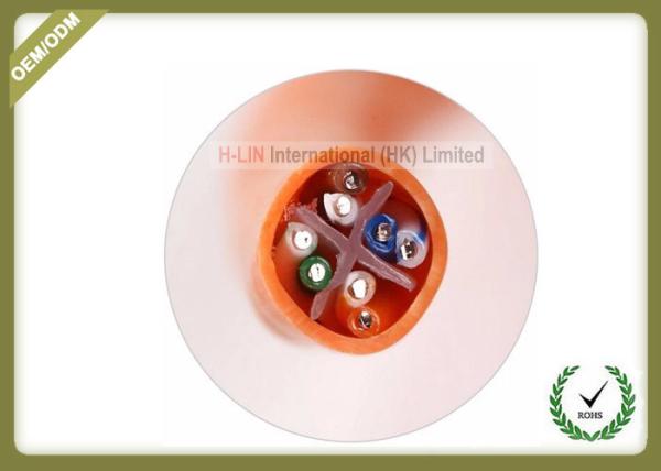 RJ45 Cat6 U/UTP Patch Network Fiber Cable 1.8M 23AWG 0.56mm Copper Pass Test