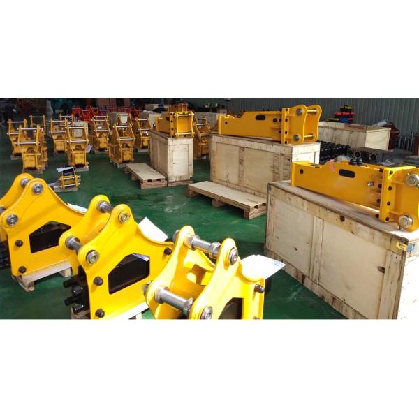 40CrNiMo Mini Rock Excavator Hydraulic Breaker 4.5 Ton -7 Ton75
