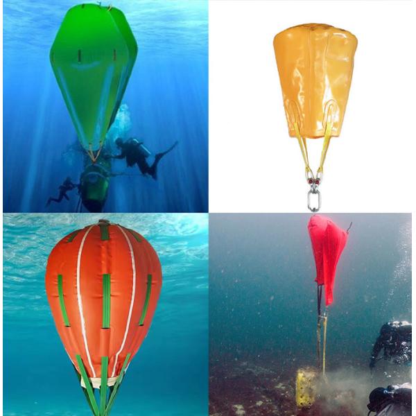 Парашютные воздушные подушки для подводных лодок с спасательным воздушным флотацией