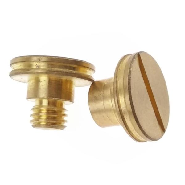 M3 Brass Binder Post Screws Female Male Slotted Head for Book