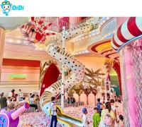 Sweet Color Naughty Castle Kids Sports Playground Indoor Play Center Indoor Playground