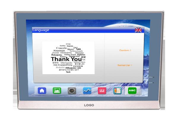15 inch  1024×768 high resolution   24-bit color  metal HMI  without logo