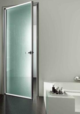 New design Aluminum frame Modern aluminum frame glass interior door for home