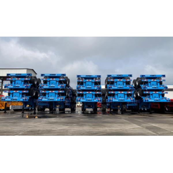 CIMC brand new 4 axles 100t capacity 40FT SPRING SUSPENSION FLATBED SEMI TRAILER for sale