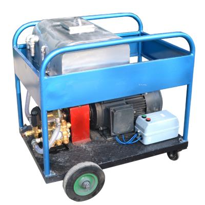 Limpiador de chorro de agua de alta presión móvil de 300 bar 15kw Motor eléctrico