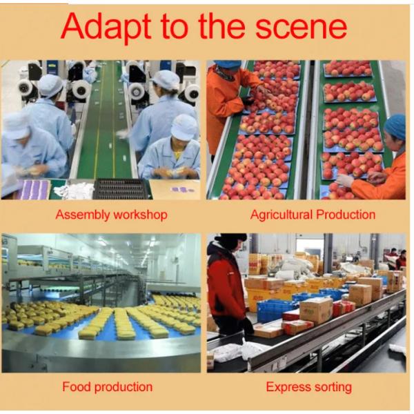 Canteen Kitchen Dishwasher Parts Antistatic Pvc Electric Conveyor Belt