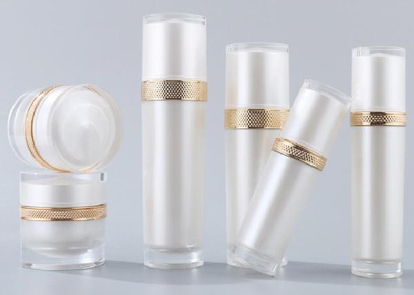 Facial Essence Packaging Acrylic Bottle And Jar PMMA  30ml Serum Bottle