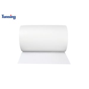 Полиэстер PES Горячее плавление Клейкая пленка Млечно-белая Прозрачная для этикеток одежды