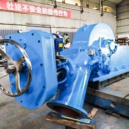 Turgo Turbine Generator with 5 In 1 Integrated Control Panel for Horizontal or Vertical Shaft Installation and F F H CLASS Insulation