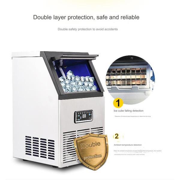 Other Compressor 220V Voltage Household Mini Portable Ice Maker with 60-120KG/24H Capacity