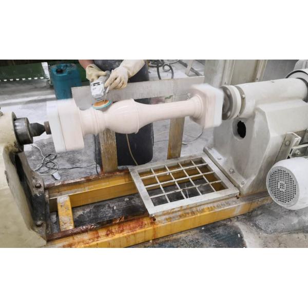 High Capacity AC Baluster Column Polish Machine 7.5kw