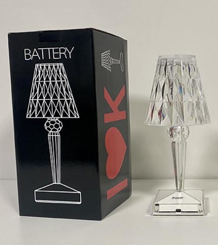 RGB Touch Control Crystal Desk Light Acrylic Rechargeable Table Lamp Living Room
