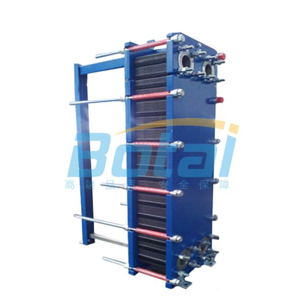 Removable plate heat exchangers are suitable for industrial cold and hot fluid heat exchange.