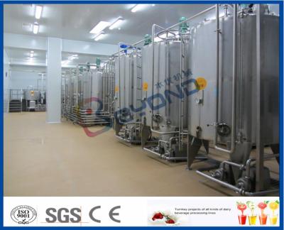 Linha de produção pó da bebida de 5000 LPH do suco de fruto que mistura e que esteriliza a planta