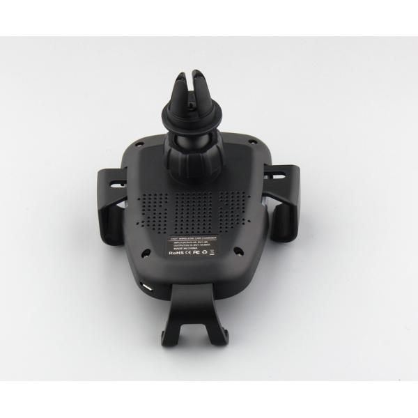 15W 10W QI Certified Wireless Car Charger / Induction Wireless Phone Holder