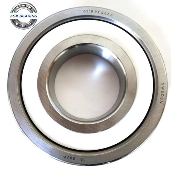 Single Row 6318 VC4444 Deep Groove Ball Bearing High Nitrogen Stainless Steel For Auto