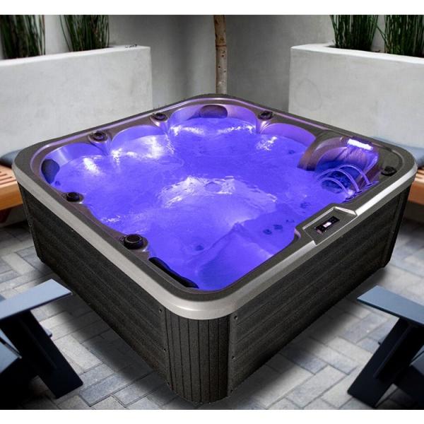 5 lugares Massagem Spa ao ar livre Banheira de hidromassagem Aristech Material acrílico