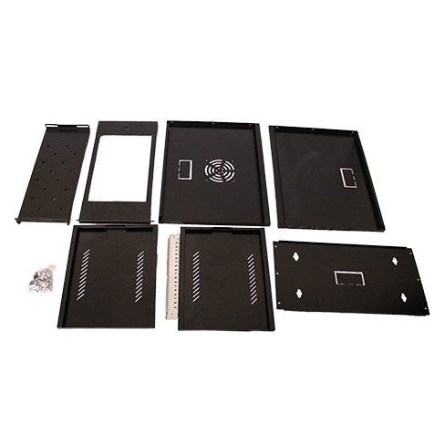 Stock Products 6U Glass Door Wall Mount Network Switch Rack Cabinet for Network Rack