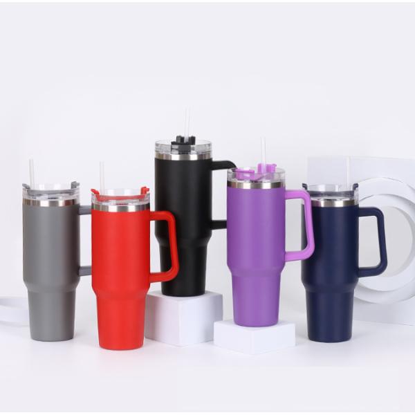 Custom Logo Vacuum Insulated Sports Bottle 40oz 1200ml 304SS