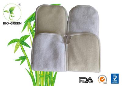 5 Layer Long Bamboo Cloth Diaper Inserts Microfiber / Bamboo Charcoal Founded