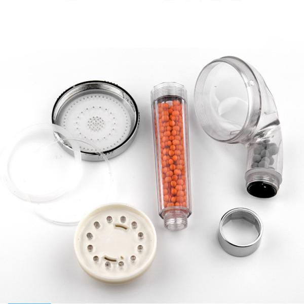 Shower Head Handheld 3 Modes Adjustable Filter Showerhead for Hard Water Showerhead