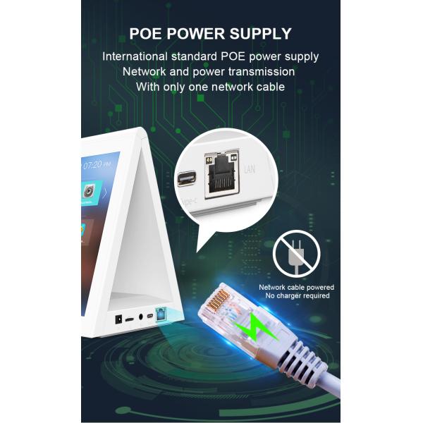 10 дюймовый Android планшет с двойным экраном RK3288 настольный POE рекламный планшетный ПК