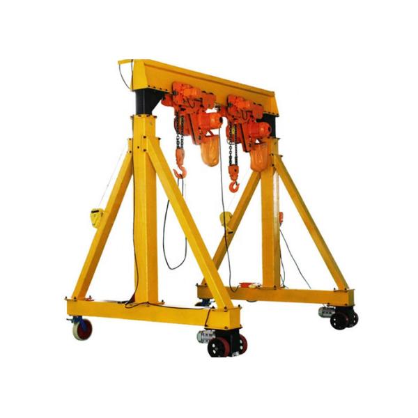 guindaste de pórtico de 11m/Min Hydraulic Lift Heavy Duty de 10 toneladas