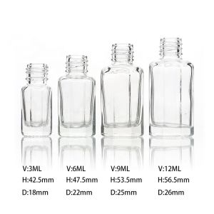 Ролик духов тыквы пустой разливает бутылку по бутылкам масла духов 100ml 50ml 10ml