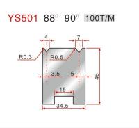 YS501 CNC Press Brake 2V Die para Máquina de Dobragem Hidráulica