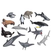 Animais marinhos assortados Figuras de brinquedos Detalhes realistas Não tóxicos