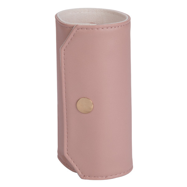 Сумка пурпурных/пинка кожаная ювелирных изделий для ювелирных изделий собирает/веса дисплея 0.3кг